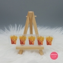 "L" Größenlabel Pommes